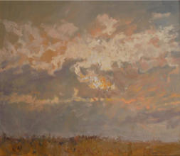 "Warmer Abend", Öl auf Leinwand, 60 x 70 cm, 2008