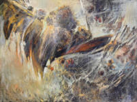 DISTELN AM MORGEN Öl auf Leinwand, 60 x 80 cm, 2005