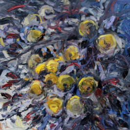 "Залишок осені", полотно, олія, 70 x 80 cm, 2012