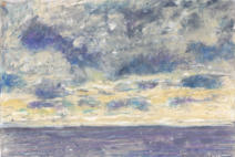 "Подорож Чорним морем",  воскова  пастель, 20 x 30, 2008