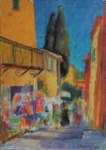 Ölpastell, 30 x 42 cm, 2013