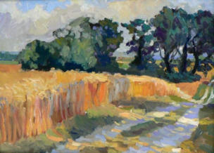 "Mittagssommer", Öl auf Leinwand, 50 x 70 cm, 2006	