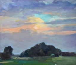 "Unter dem Himmel", Öl auf Leinwand, 60 x 70 cm, 2008	