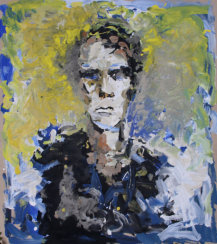 "Gelassen" Mischtechnik, 75 x 90 cm, 2012