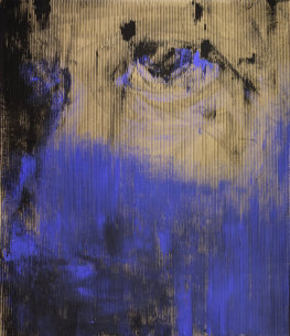 “Verwirrt, Gedächtnis an die Opfer auf der Maidan” Acryl/Wellpappe auf Jutegewebe,150 x 130 cm, 2015