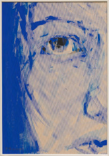 “Erwartung” Acryl/Wellpappe auf Sperrholzplatte,167 x 116 cm, 2015