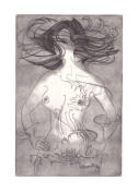 SALSA I  Kupferstich, 30 x 20 cm, 2006