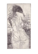 EINSAMKEIT Kupferstich, 30 x 20 cm, 2006