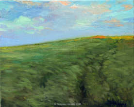 "Житнє поле",  полотно, олія, 40 x 50 cm, 2015